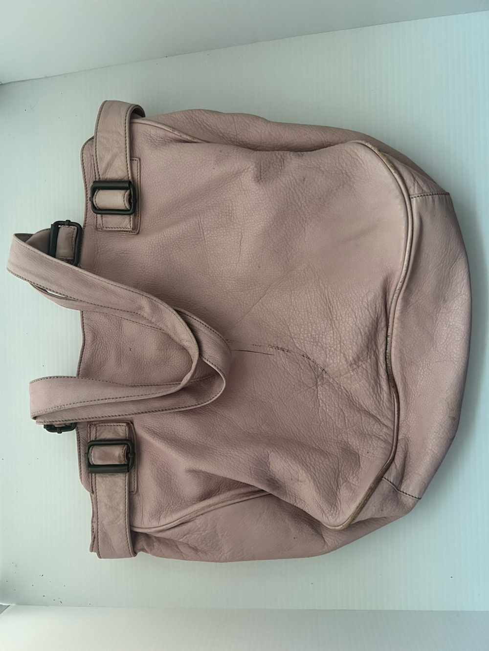 Marc Jacobs Lavender Leather Shoulder Tote - Picture 5 of 8